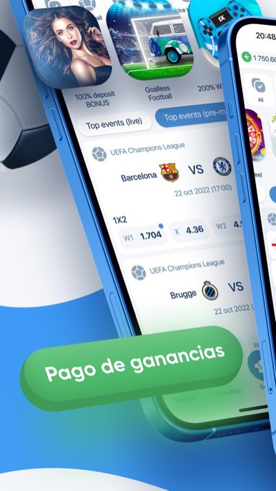لقطة من متجر App Store: قائمة الأحداث ومعاملات 1X2 في تطبيق 1xBet